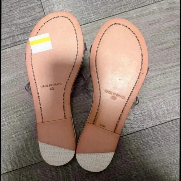 TKEES PVC Gemma Clear Sandals NEW - Picture 5 of 6